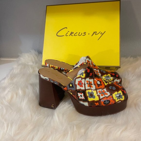 Sam Edelman Shoes - Circus by Sam Edelman shay bourbon multicolored clog